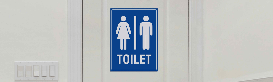 Choosing the Right Toilet Signage: A Guide to Every Type of Toilet Sign - New Signs