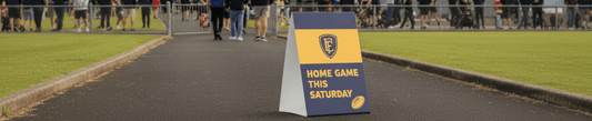 Custom Corflute A-Frame: The Lightweight, Portable Sign That Goes Where You Do - New Signs