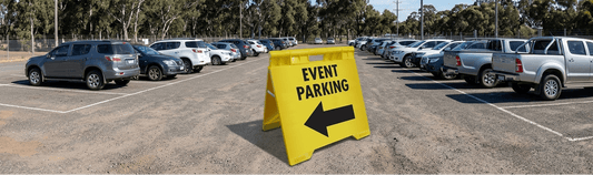 Evarite A-Frame Signs: Collections, Colours & Uses Explained - New Signs