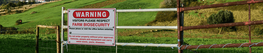 Farm Signs That Speak Volumes: Safety, Biosecurity & Beyond - New Signs