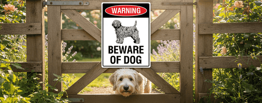 Paws, Warnings and Boundaries: Your Australian Dog Sign Guide - New Signs