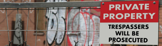 Private Property Signs: Essential for Security and Peace of Mind - New Signs