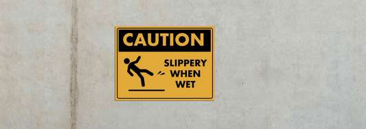 Slippery When Wet Signs 101: Materials, Durability and What to Buy - New Signs
