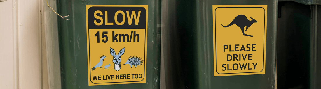 Wheelie Bin Warriors: How Your Bin Can Help Save Our Wildlife - New Signs