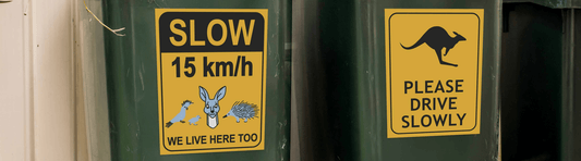 Wheelie Bin Warriors: How Your Bin Can Help Save Our Wildlife - New Signs