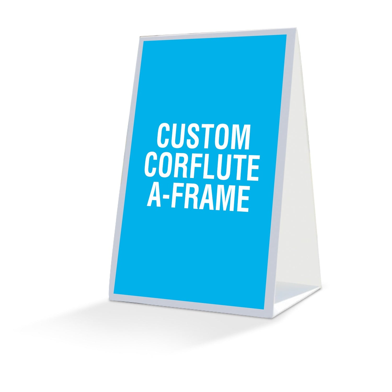 Custom Corflute A-Frame Signs