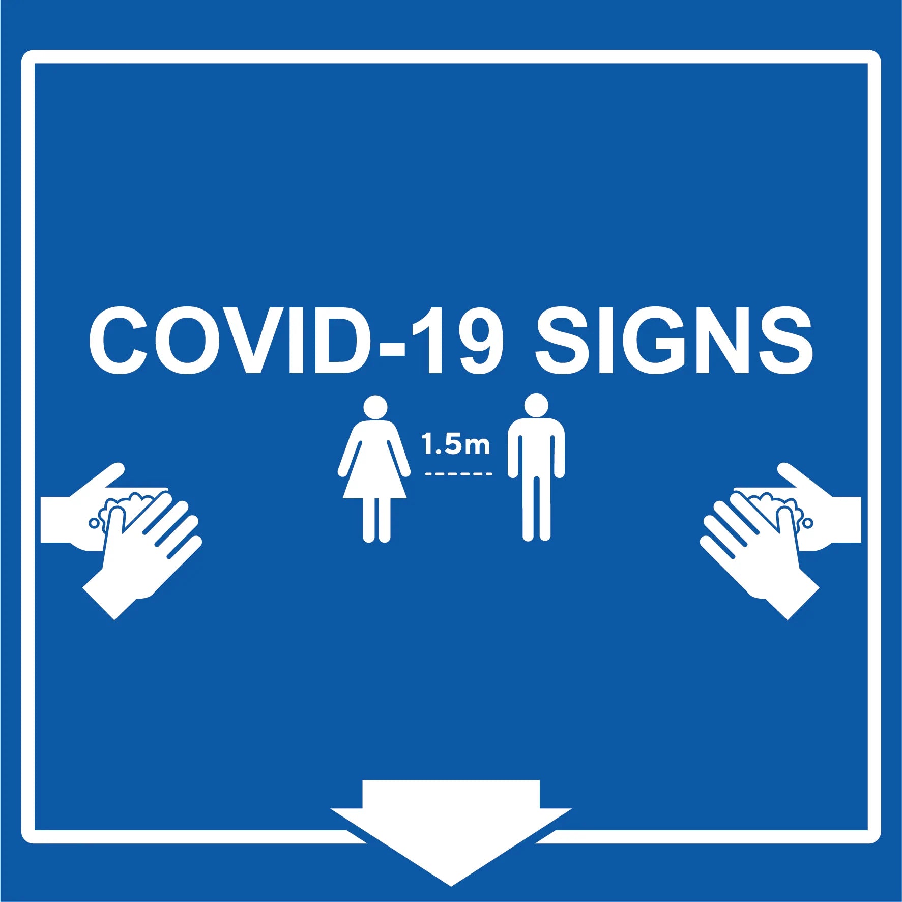 Coved Sign Sign Covid 19 Signage – New Signs