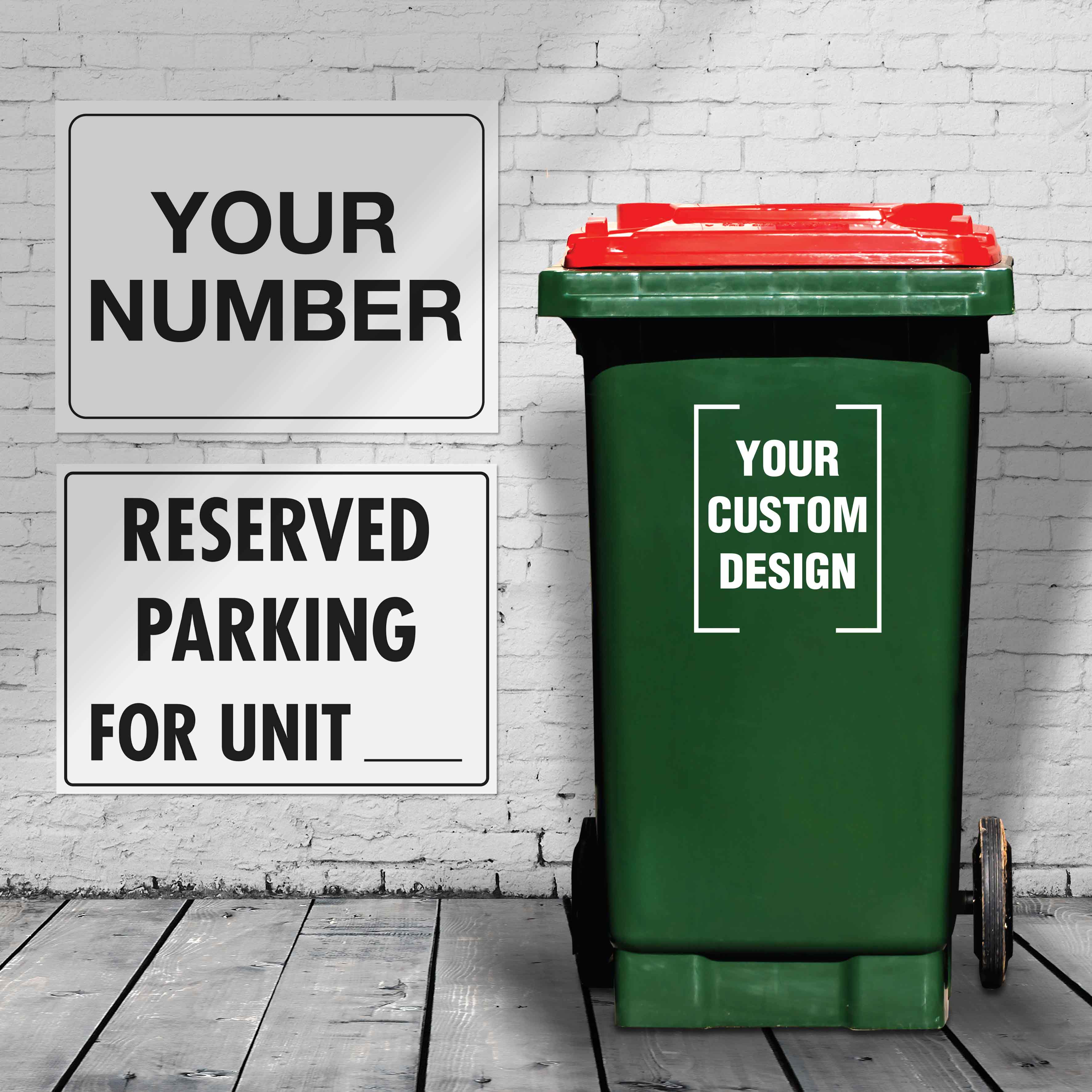 Custom Number Signs – New Signs