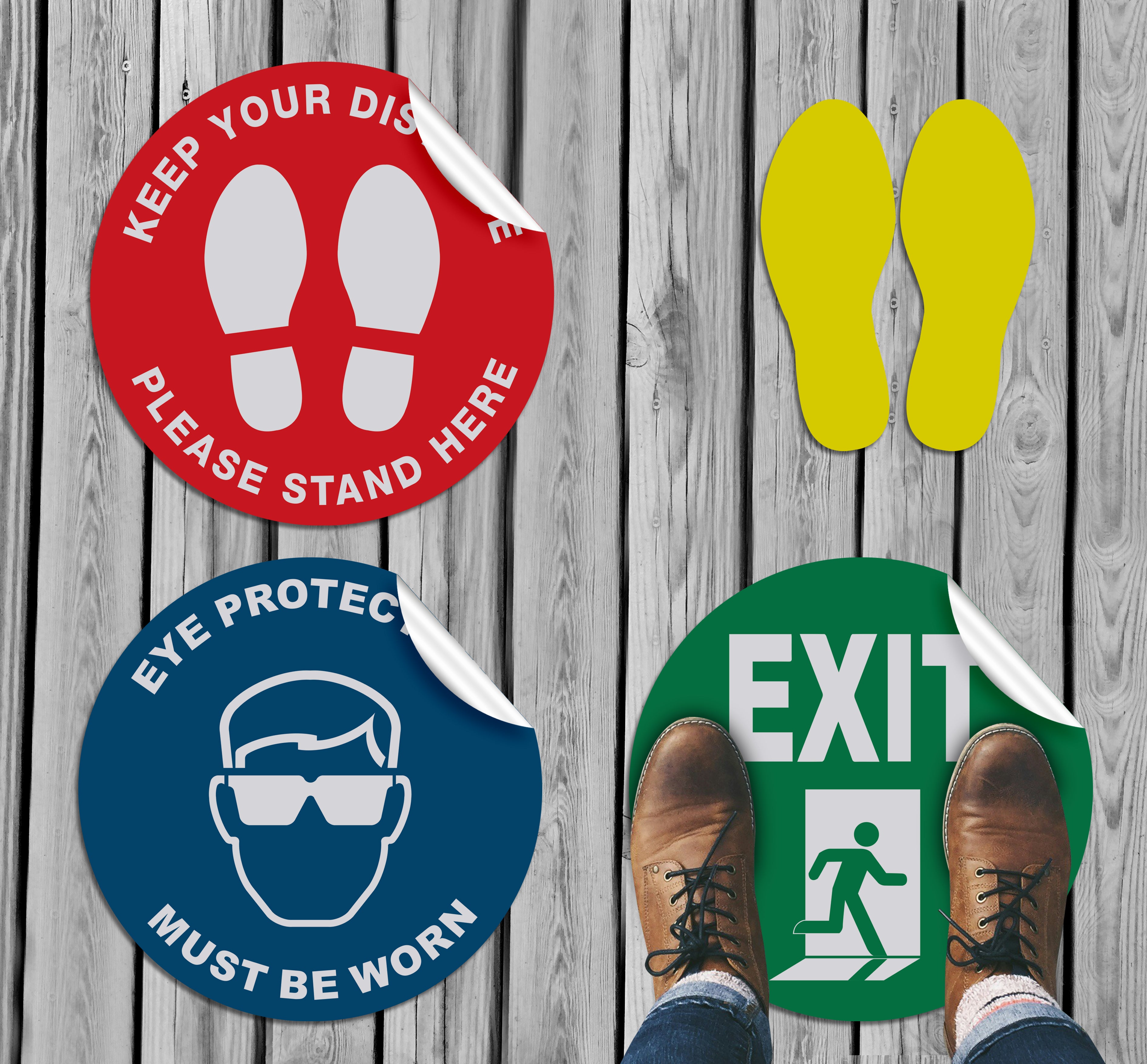 Floor DecalsFloor Decals | Anti-slip Floor Stickers | Custom Decals ...