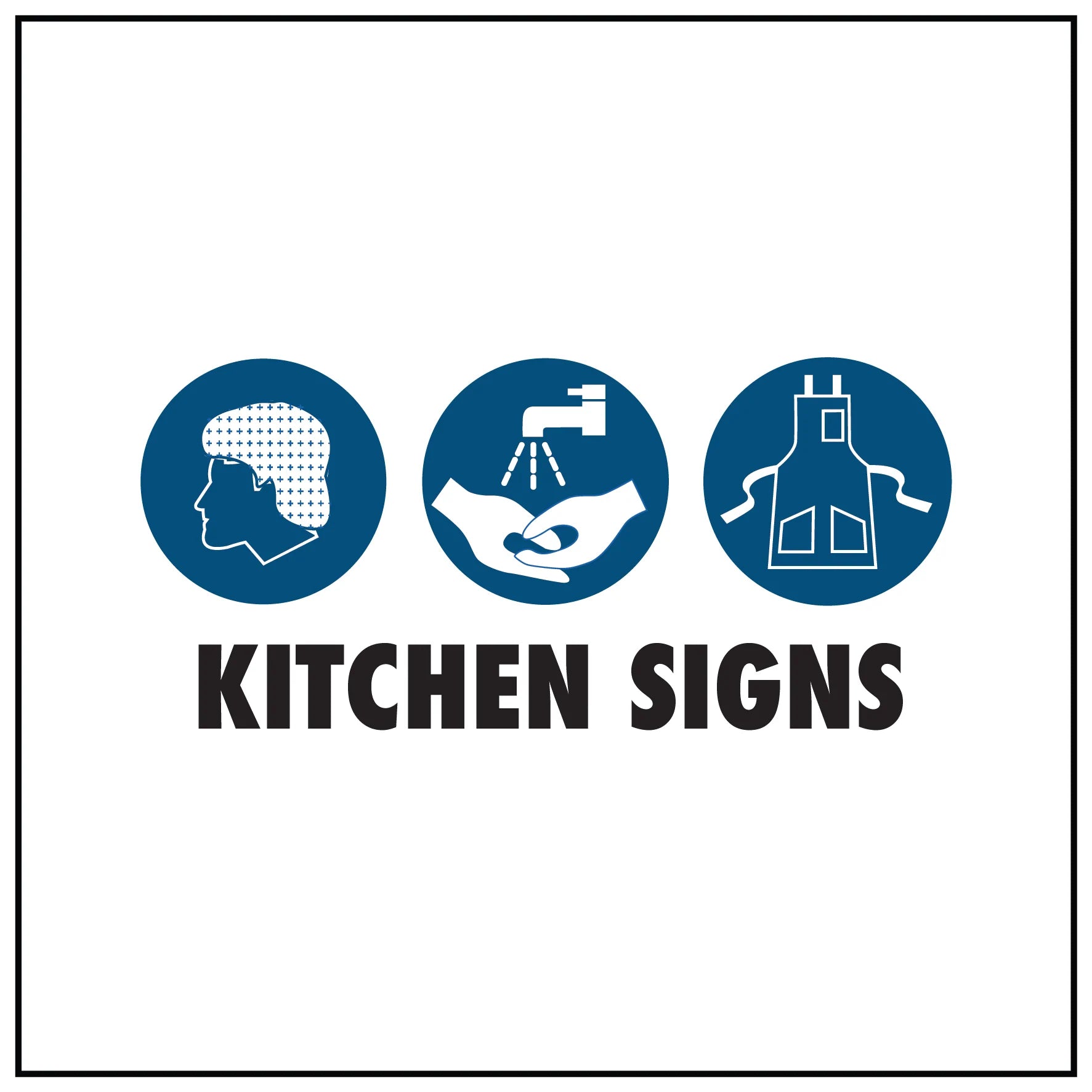 Kitchen Signs Australia | Buy Kitchen Rules & Safety Sign Online – New ...