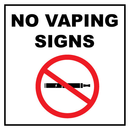 No Vaping Signs: Ensure a Vape-Free Environment – New Signs