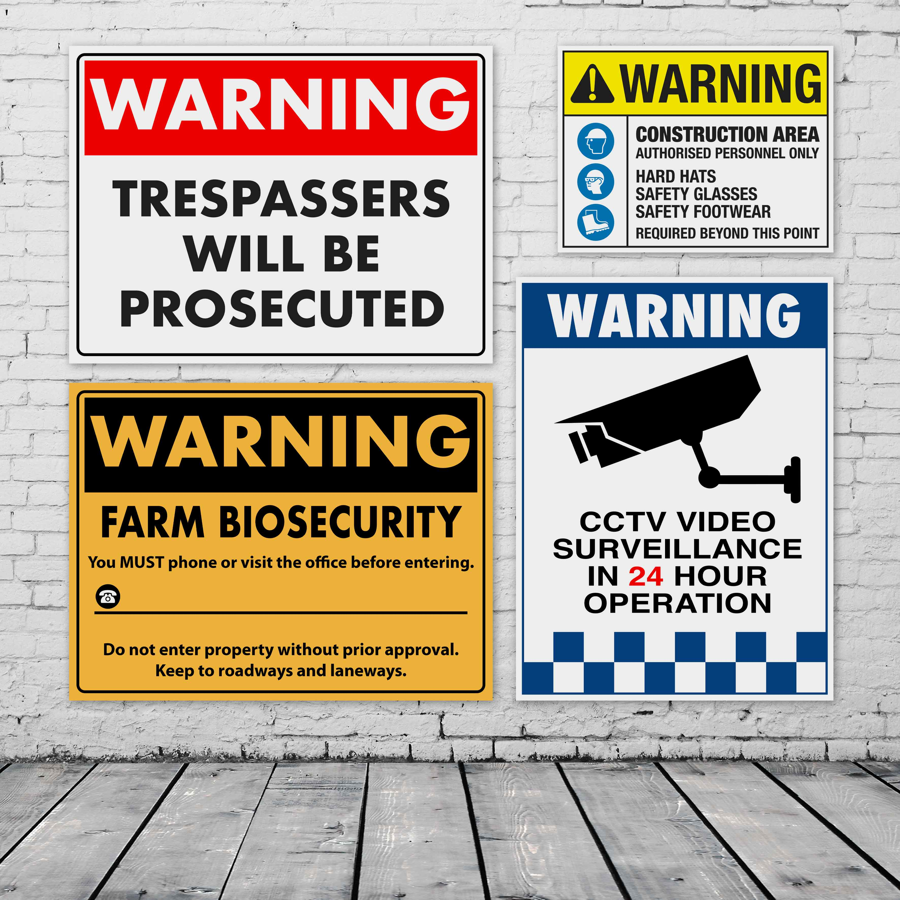 Warning Signs Australia | Alert & Safety Warning Signage – New Signs