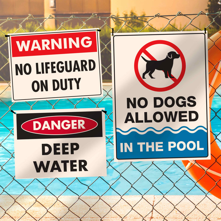 Swimming Pools Signs – New Signs