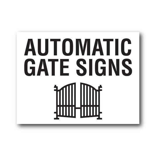 Gate Signs | Shut the Gate Sign – New Signs