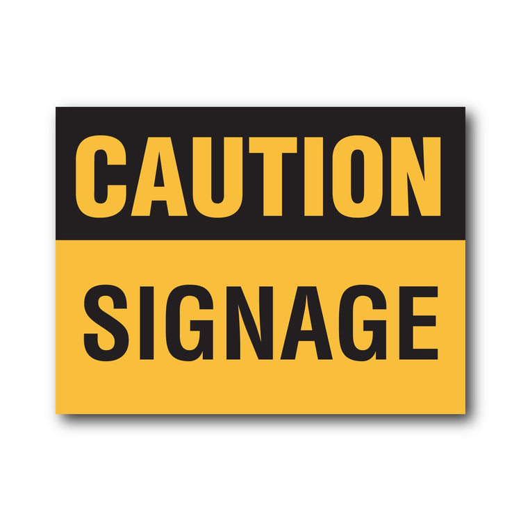 Safety Signage – New Signs