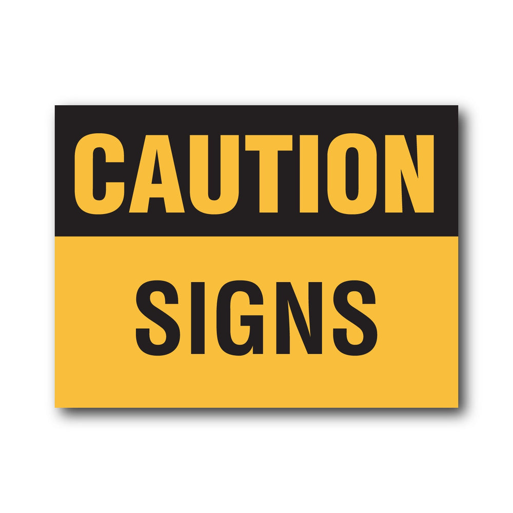 Caution Signs | Safety Signage Australia – New Signs