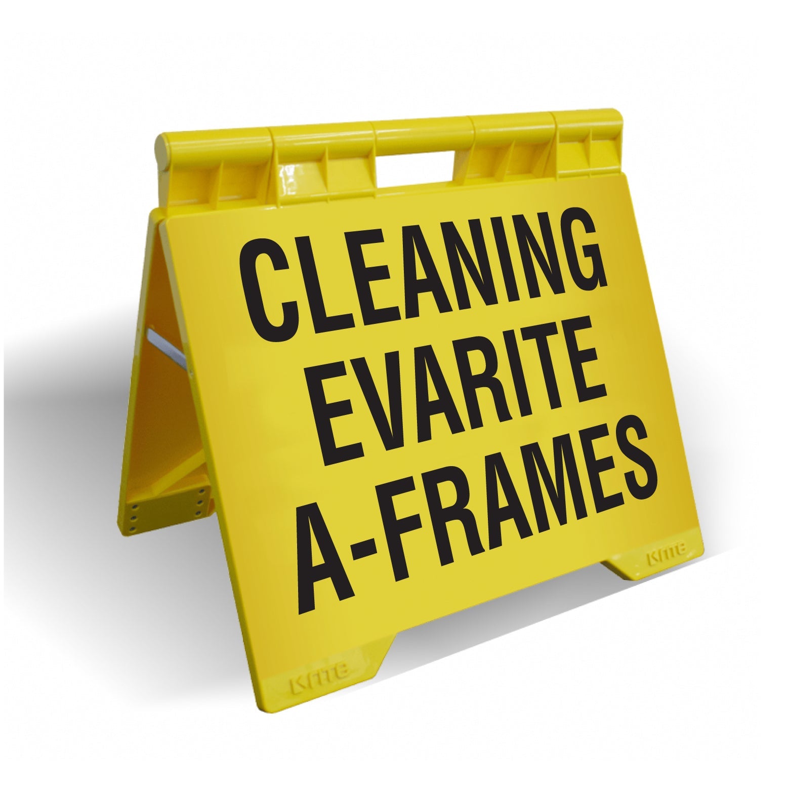 Cleaning Evarite A-Frames – New Signs