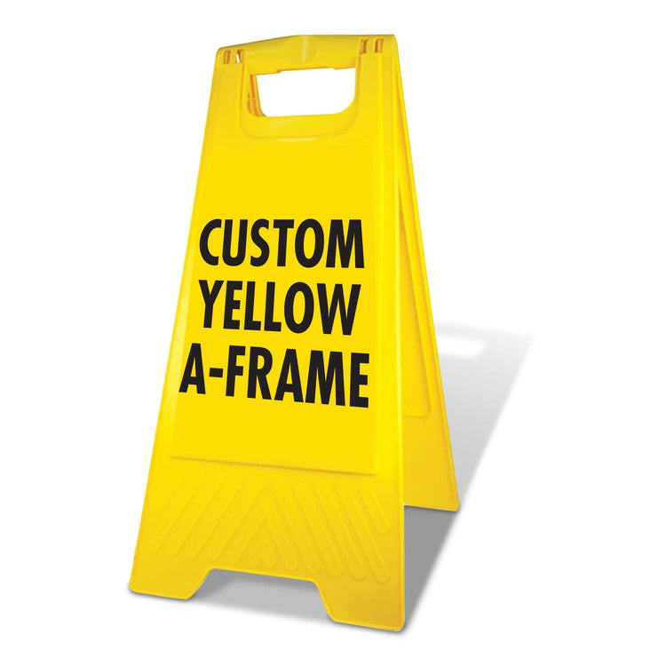 Slip Sign A Frame Slippery When Wet Signs – New Signs
