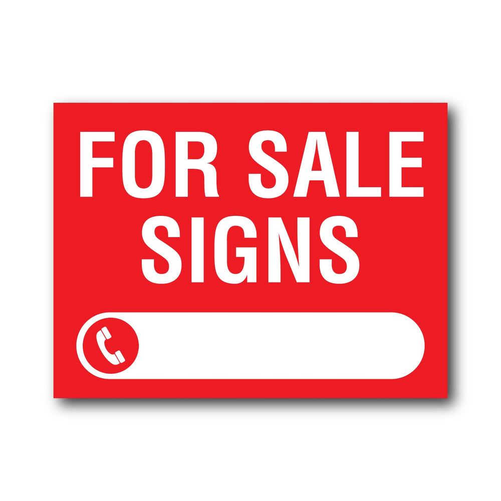 For Sale Signs – New Signs
