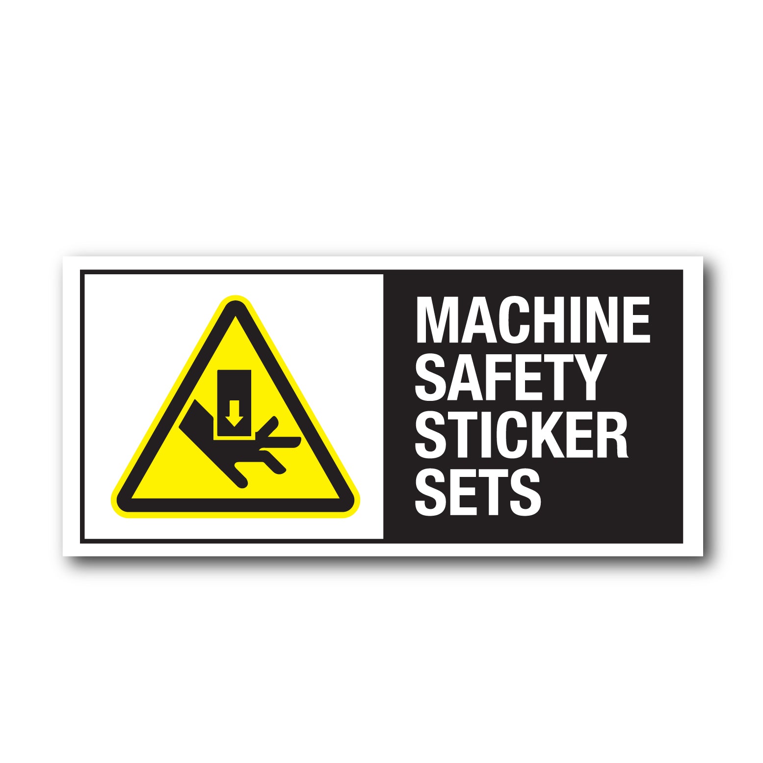 Machine Safety Sticker Sets – New Signs