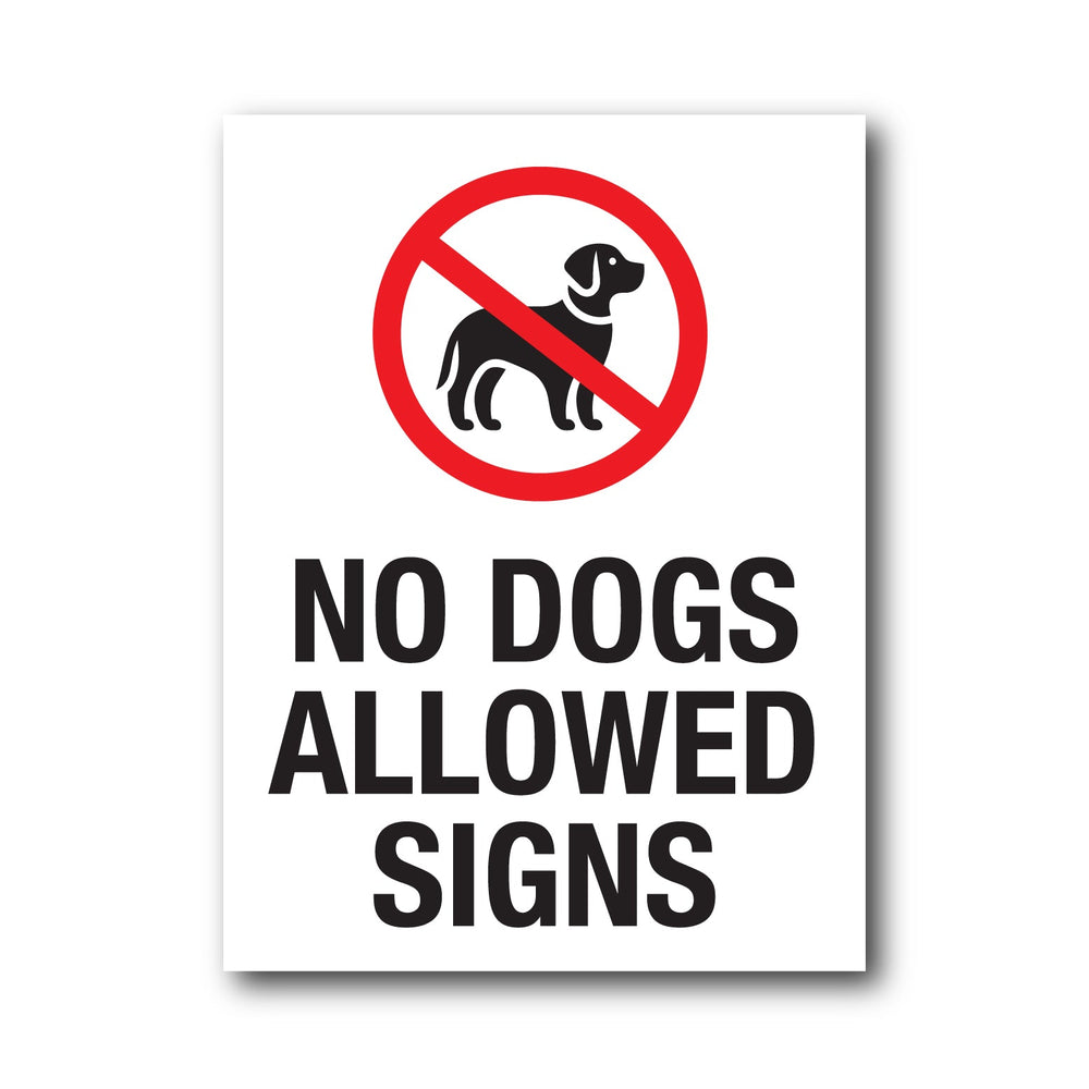 Dog Sign Collections – New Signs