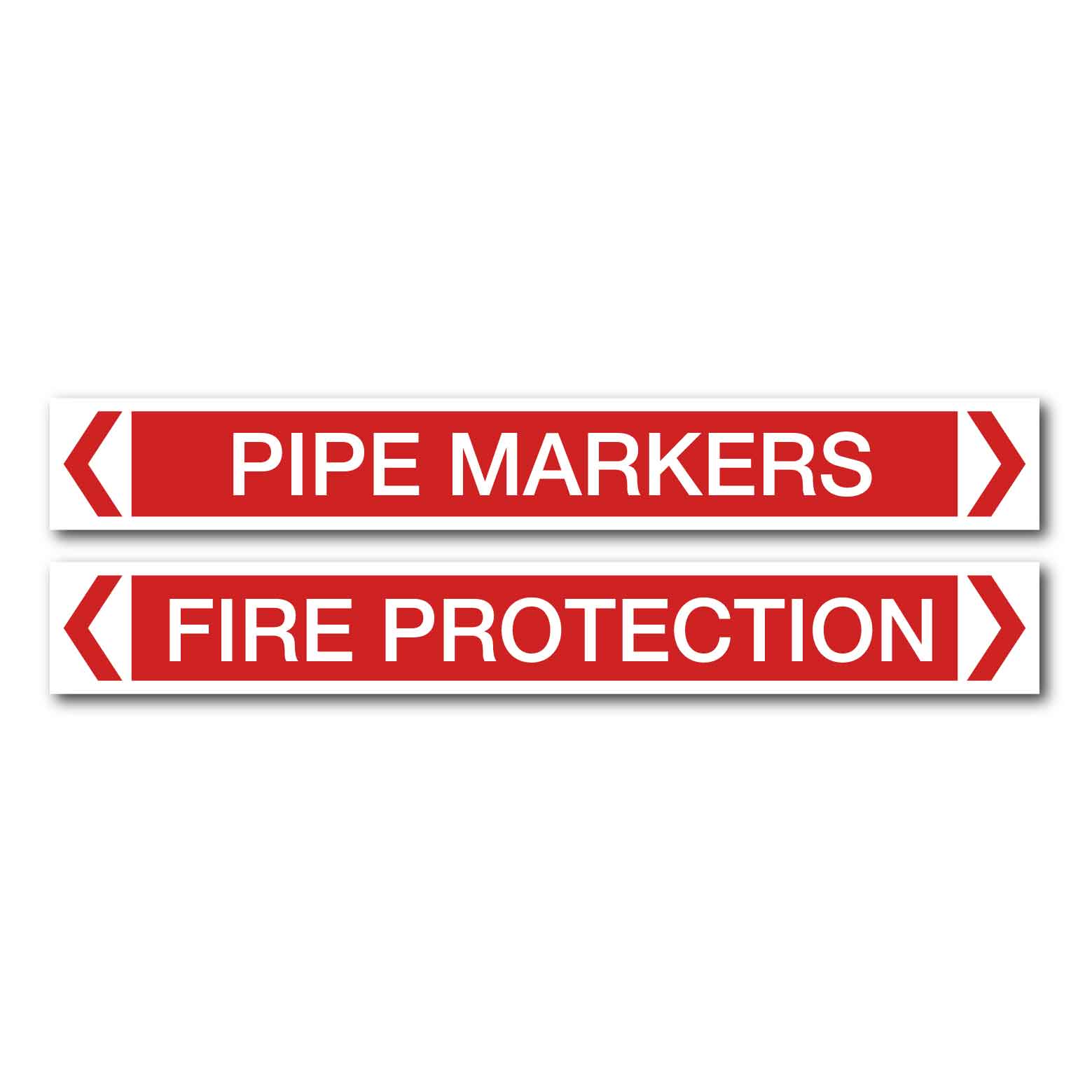 Fire Protection Pipe Marker Stickers | Pipe Markers – New Signs
