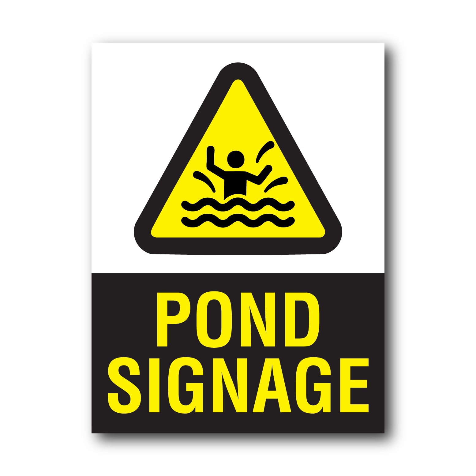 Example Watersign Water Signs | Bore Water Signs | Pond Signs – New Signs