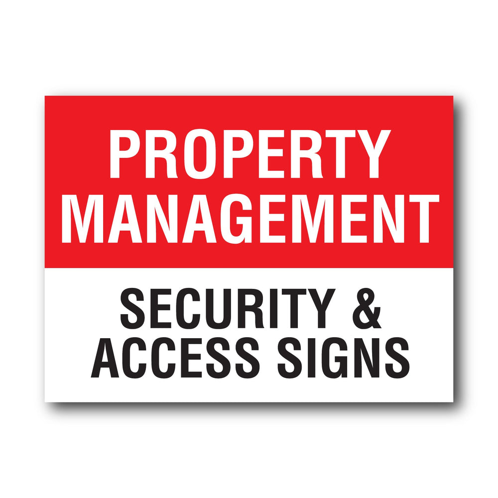 Property Management Signs | Owners Corporation Signs – New Signs