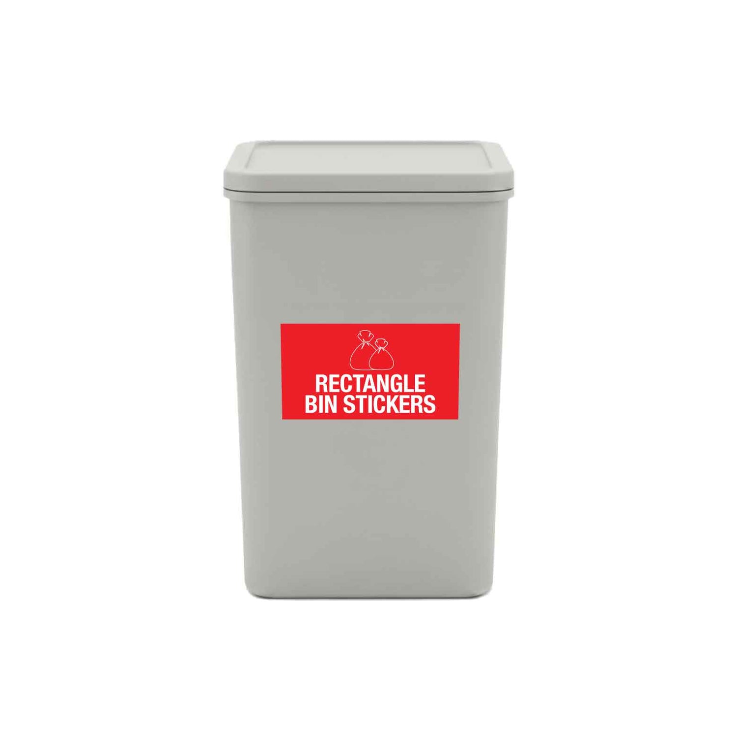 Rectangle Bin Stickers - New Signs