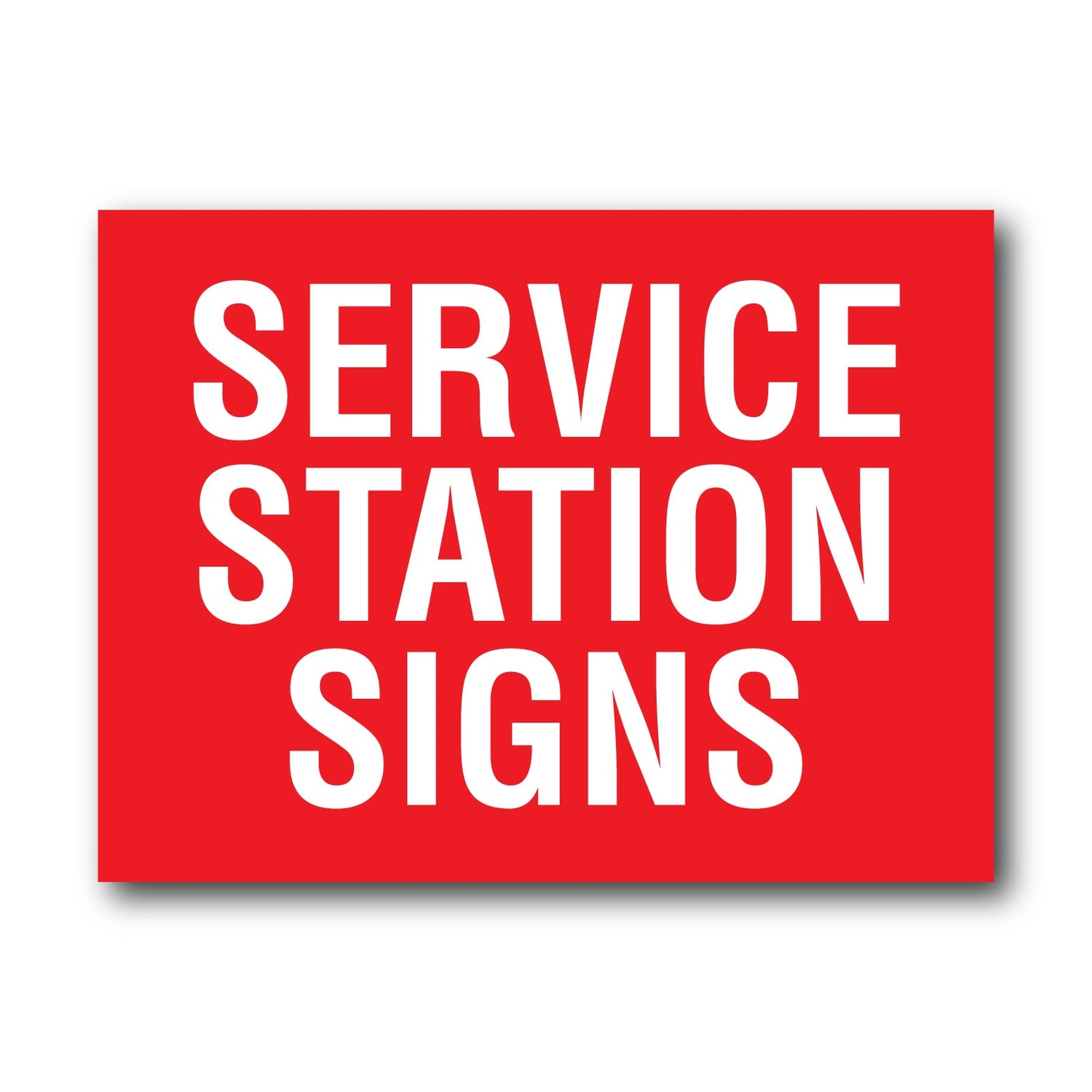 Service Station Signs - New Signs