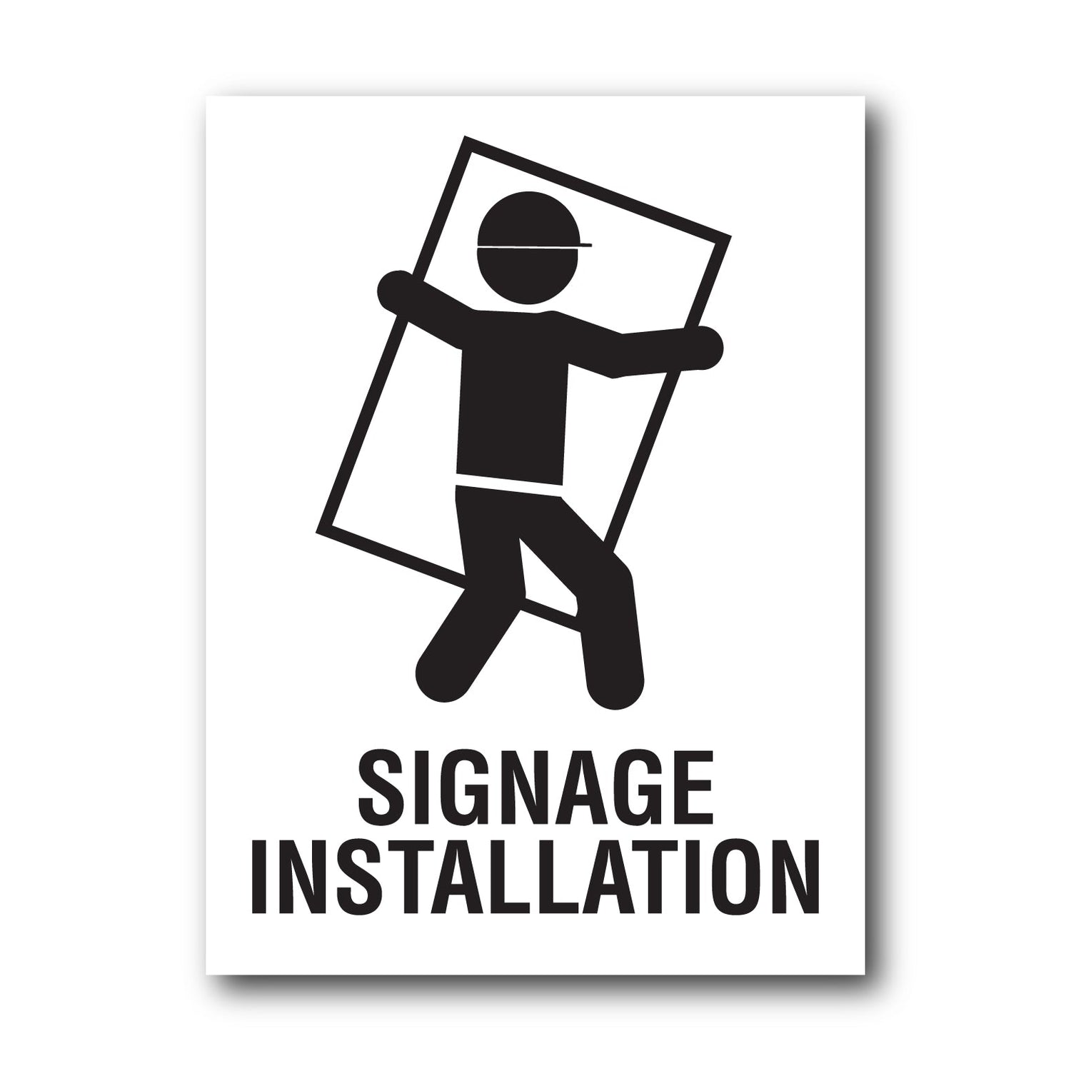 Signage Installation - New Signs
