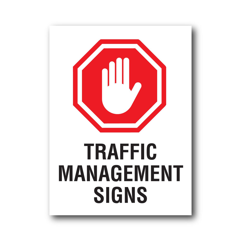 Traffic Management Ribbon Traffic Management Signs Collection – New Signs