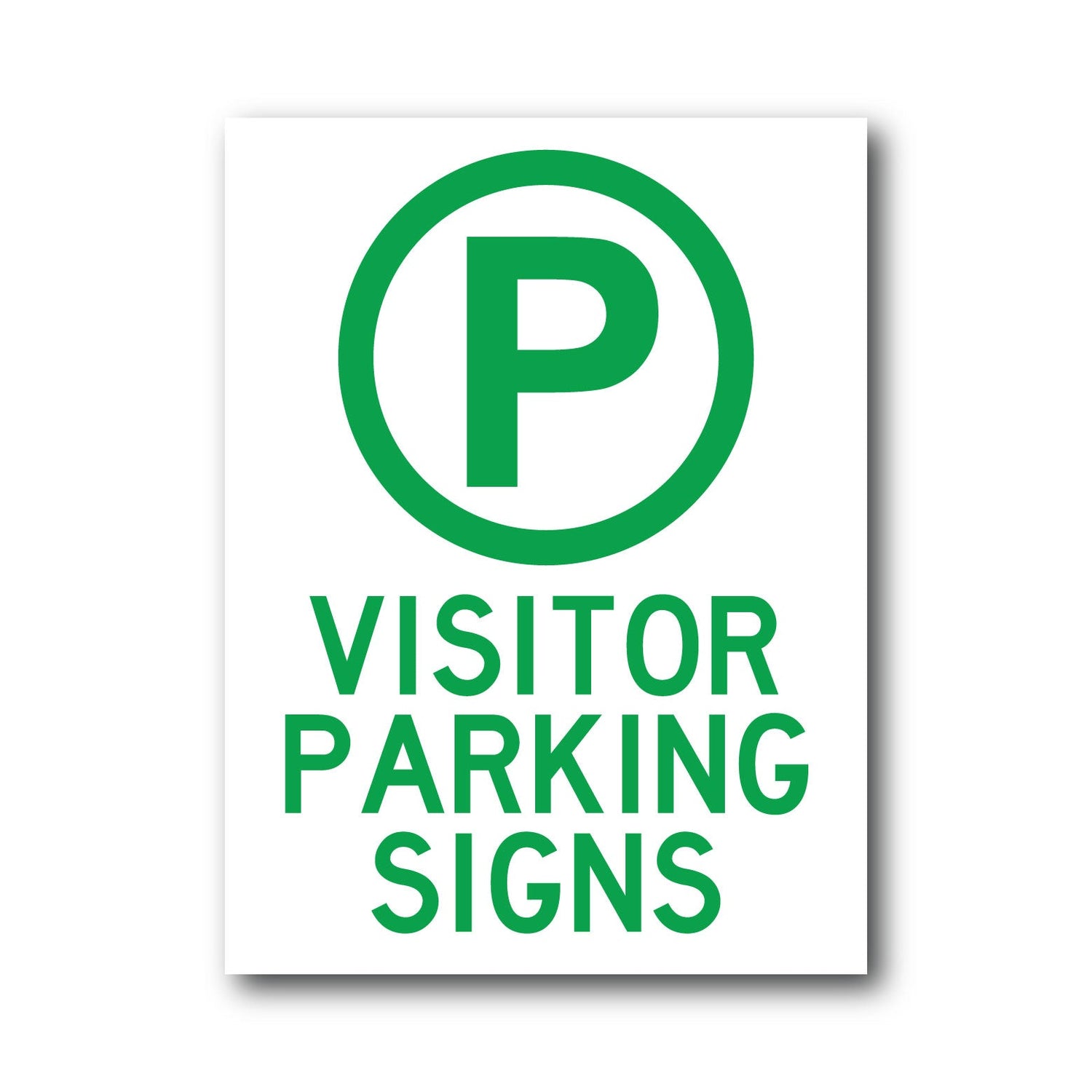 Visitor Parking Signs - New Signs