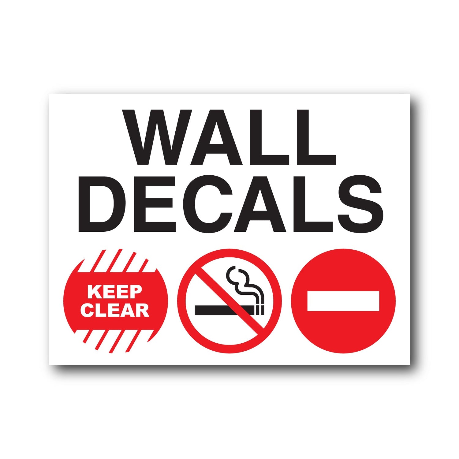 Wall Decals - New Signs