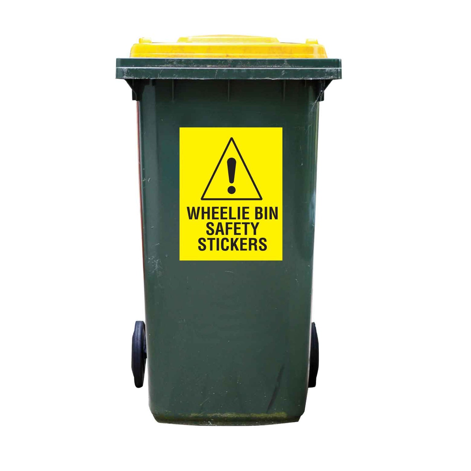 Wheelie Bin Safety Stickers - New Signs