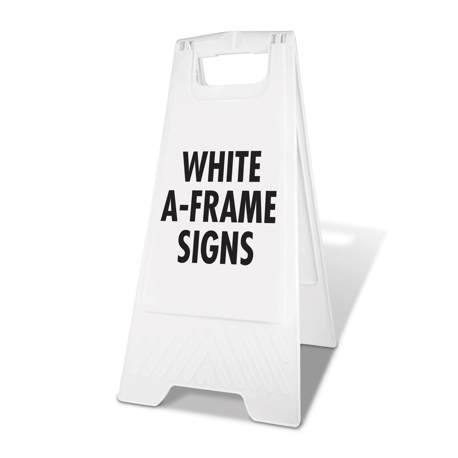 White A-Frame Signs - New Signs