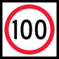 100km Multi Message Traffic Sign - New Signs