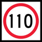 110km Multi Message Traffic Sign - New Signs
