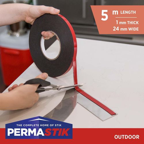 Permastik 5m x 24mm Outdoor Mounting Tape