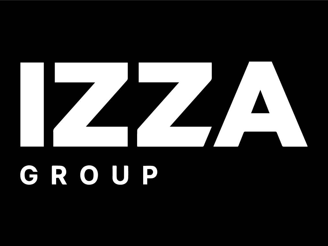 IZG Izza Group Logo No Border 300mm x 400mm Sign