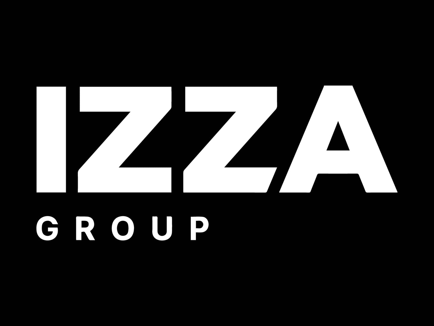 IZG Izza Group Logo No Border 1200mm x 900mm Sign