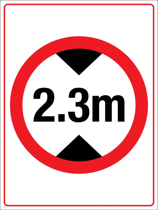 2.3m Sign - New Signs