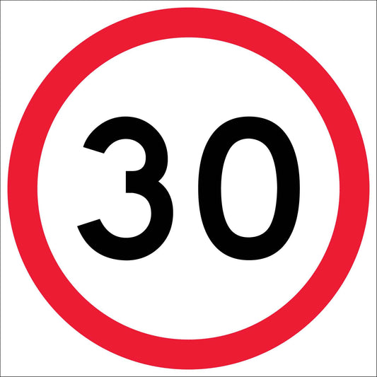 30km Multi Message Traffic Sign - New Signs