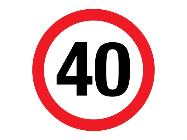 40km Speed Wheelie Bin Stickers – New Signs