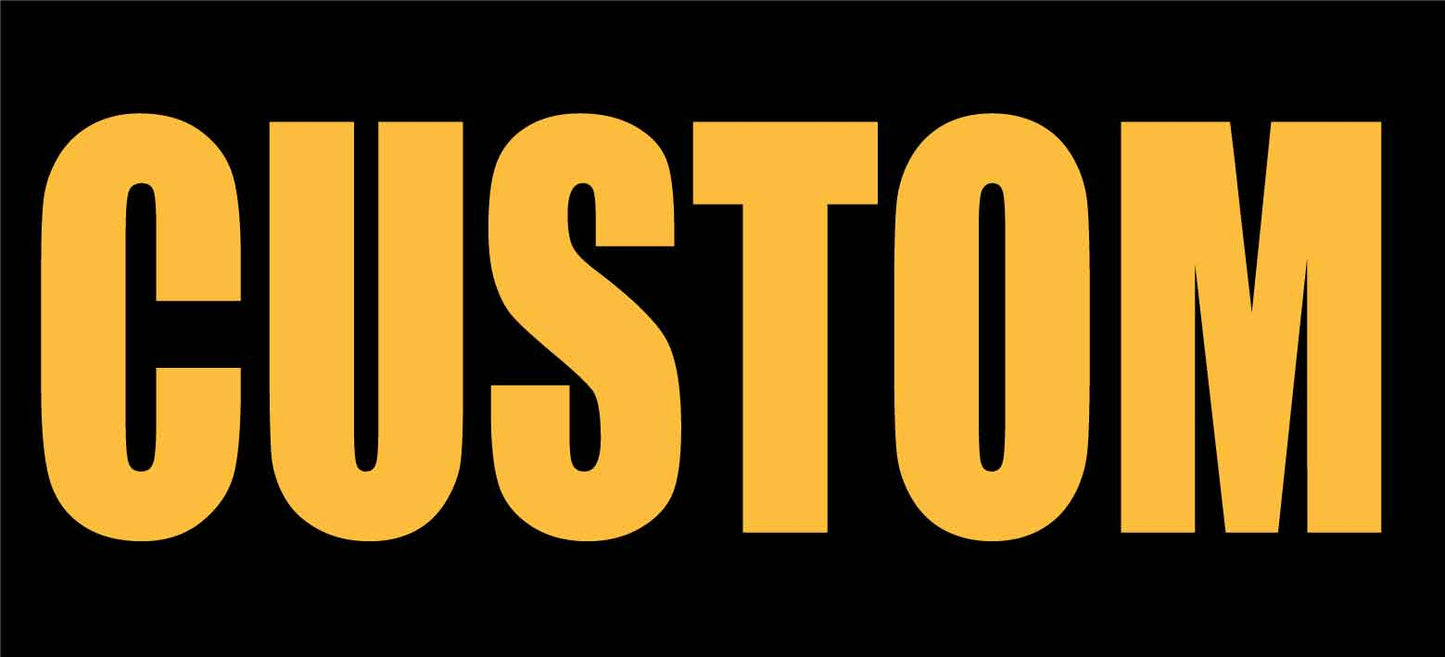 Custom Vehicle Call ID Sign