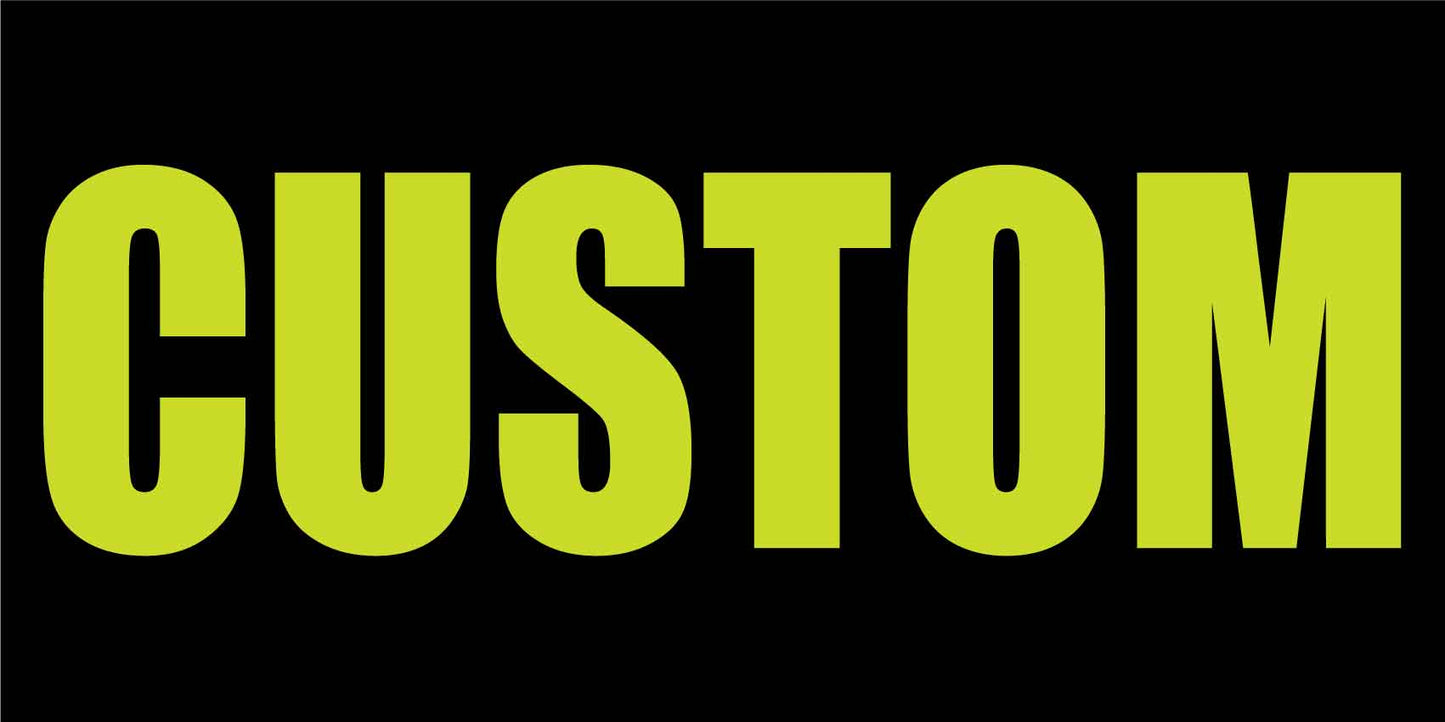 Custom Vehicle Call ID Sign