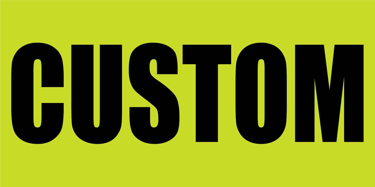 Custom Vehicle Call ID Sign