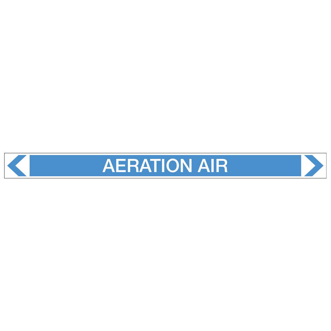 Air - Aeration Air - Pipe Marker Sticker