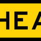 Ahead Long Skinny Multi Message Traffic Sign