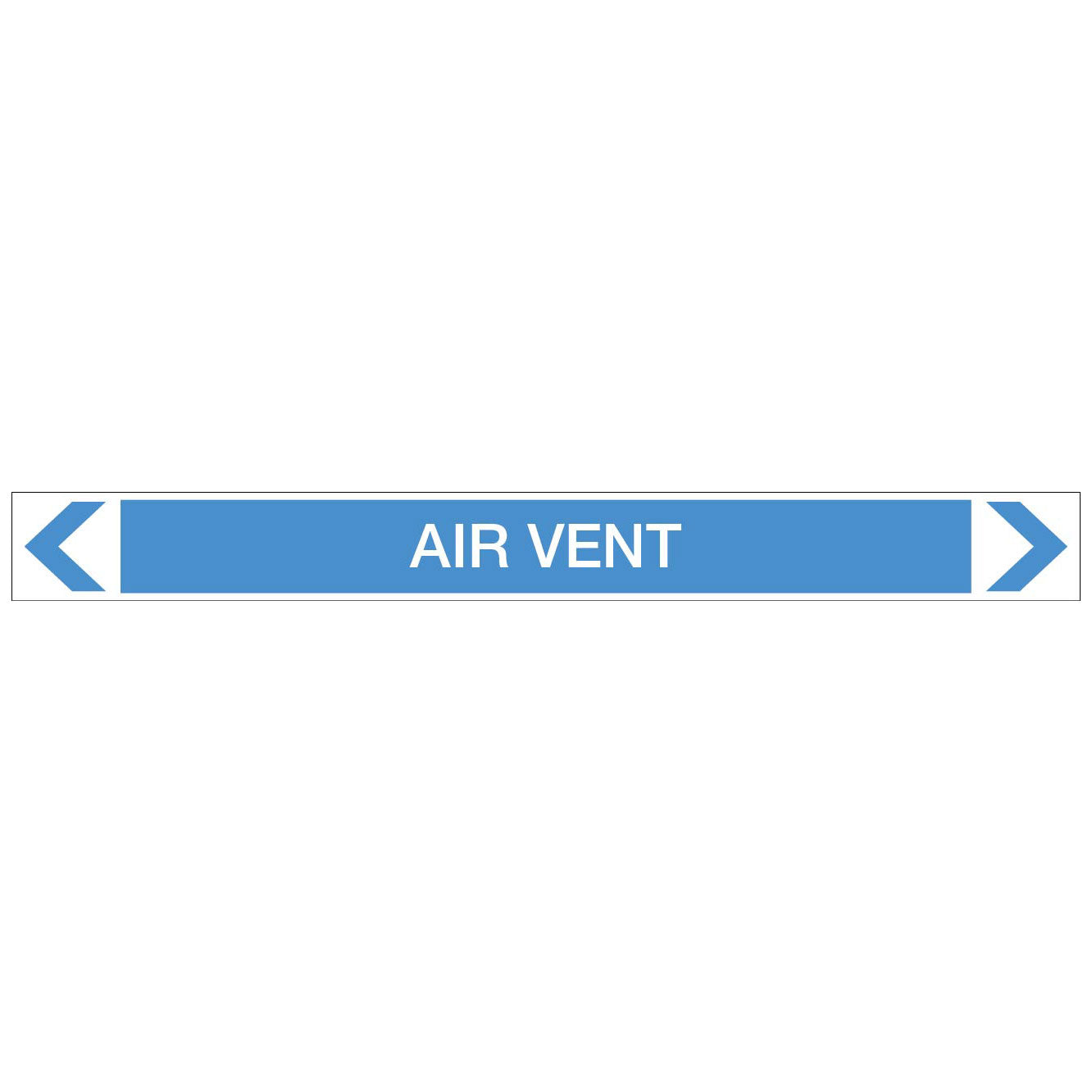 Air - Air Vent - Pipe Marker Sticker